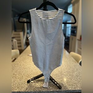 Dynamite ~ black and white body suit